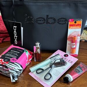 Bebe Black Beauty Kit with Assorted Essentials NWT